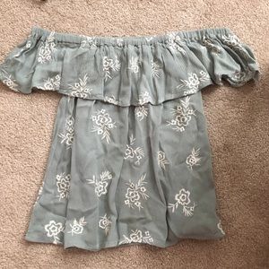 FULL TILT OFF THE SHOULDER TOP